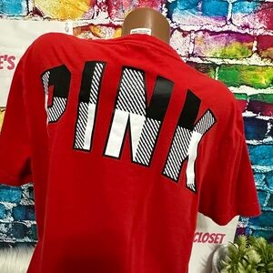 PINK VS XL CHECKERED LOGO